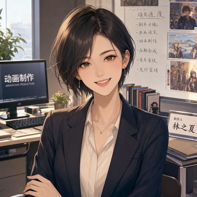 抖音风动漫制片人林之夏